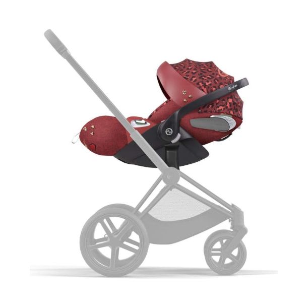 Cybex Auto Cloud Z2 i-Size - Collection Fashion Rockstar / Dark Red