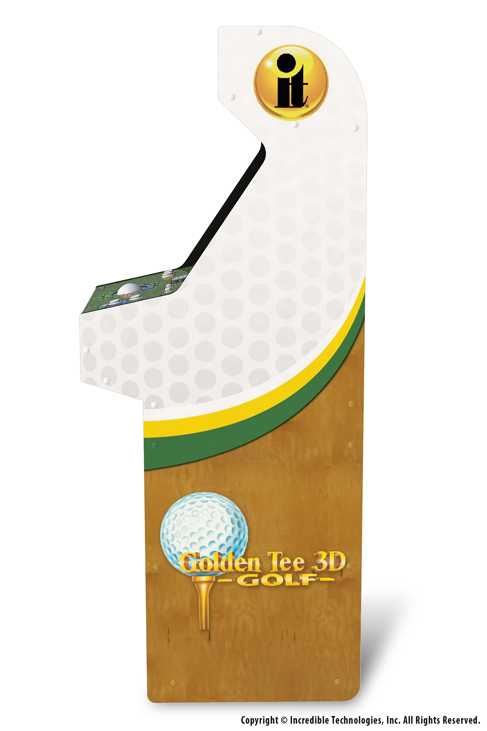Golden Tee 3D 35th Anniversary Arcade Machine