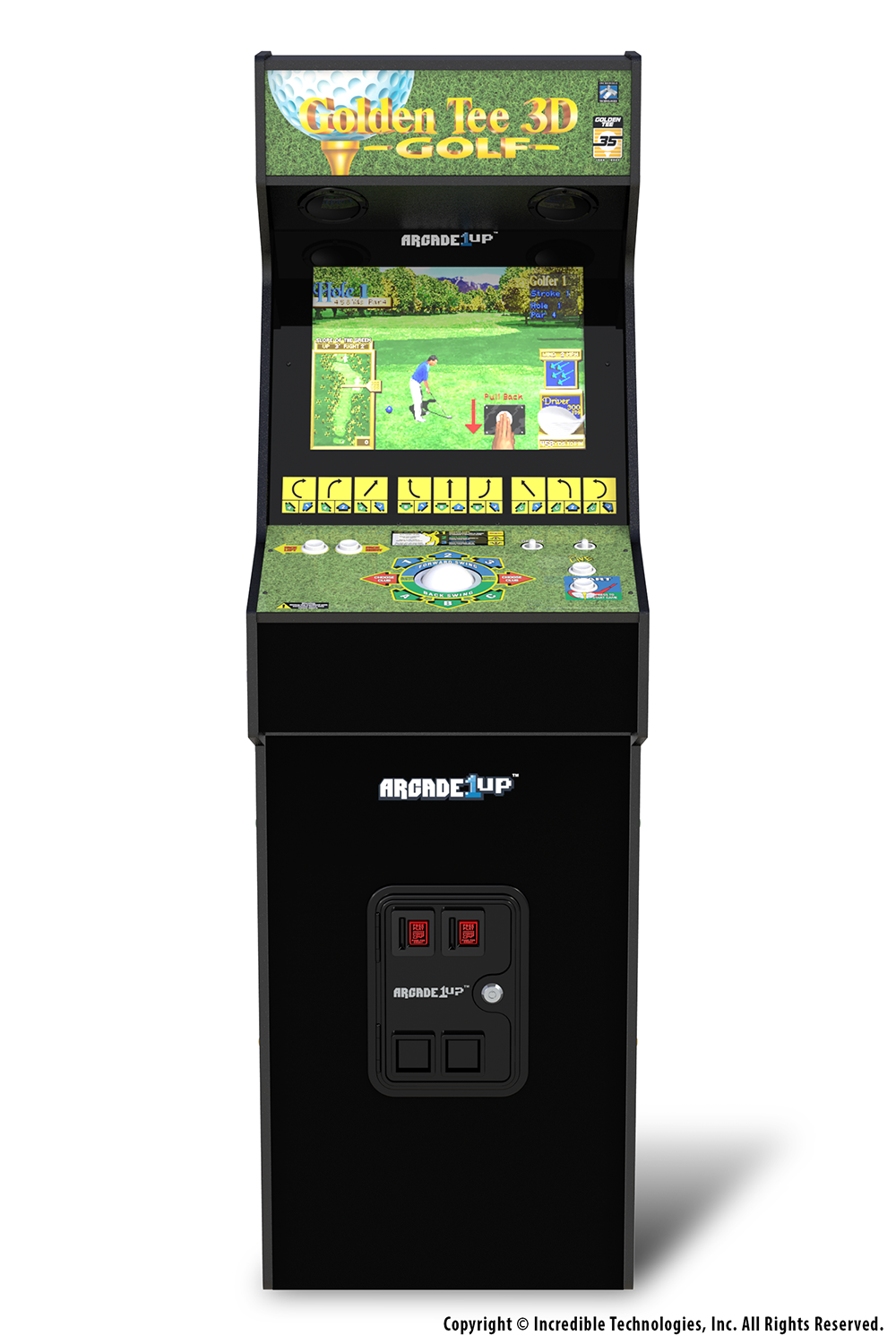 Golden Tee 3D 35th Anniversary Arcade Machine