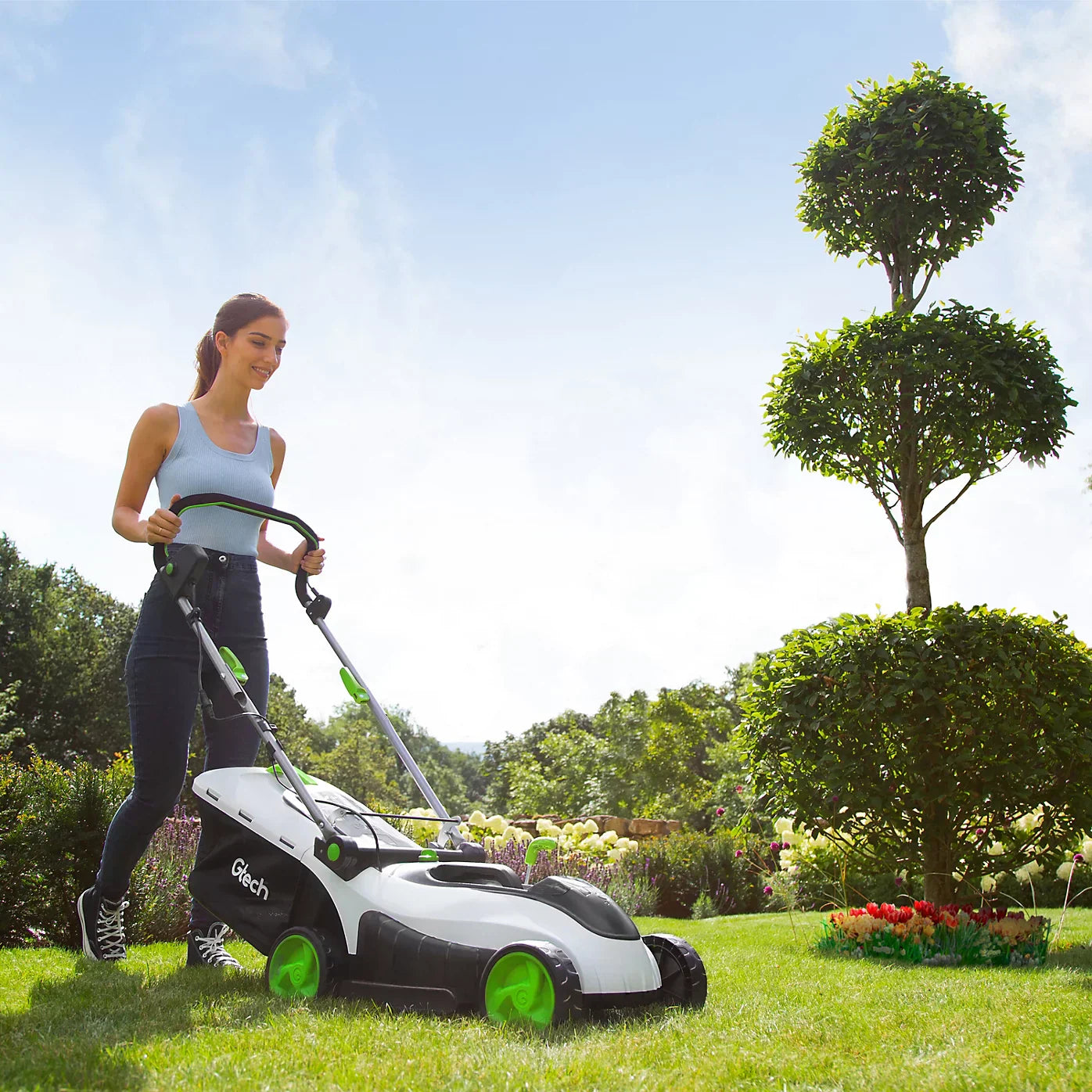 Gtech CLM50 48v 42cm Cordless Rotary Lawnmower