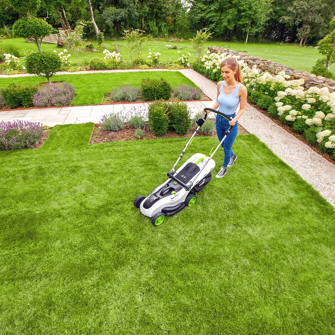 Gtech CLM50 48v 42cm Cordless Rotary Lawnmower