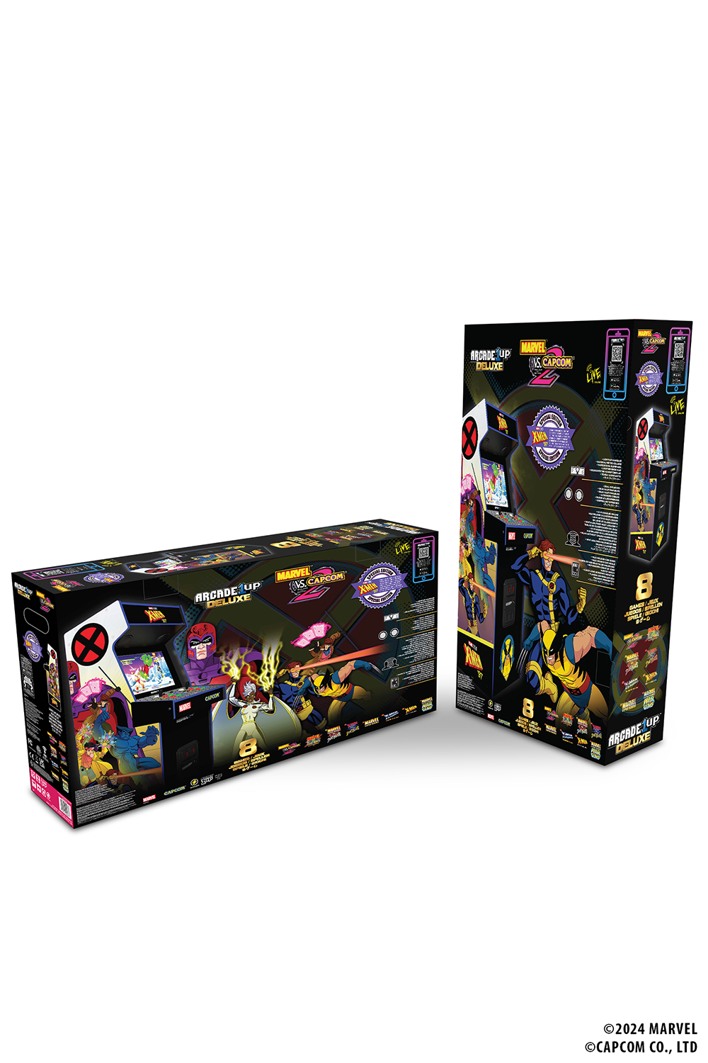 Marvel Vs Capcom 2 X-Men '97 Edition Deluxe Arcade Machine