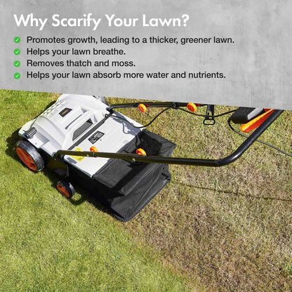 VonHaus 2-in-1 Scarifier & Aerator 1500W
