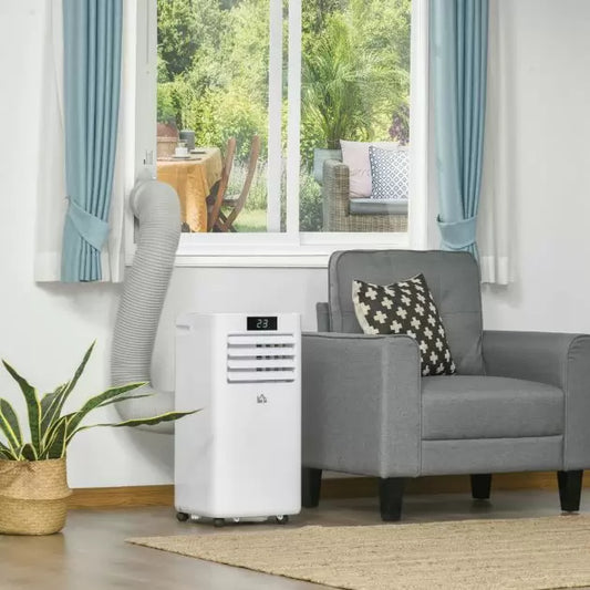 HOMCOM Air Conditioner Portable AC Unit 7000 BTU with Remote for Bedroom