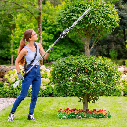 Gtech HT50 18v 530mm Cordless Long Reach Pole Hedge Trimmer