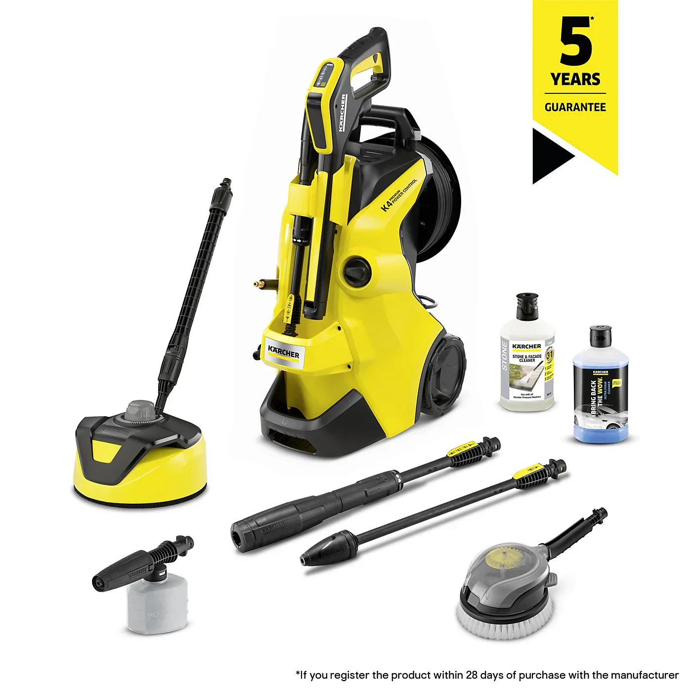 Kärcher K4 Power Control Car & Home Corded Pressure washer 1.8kW
