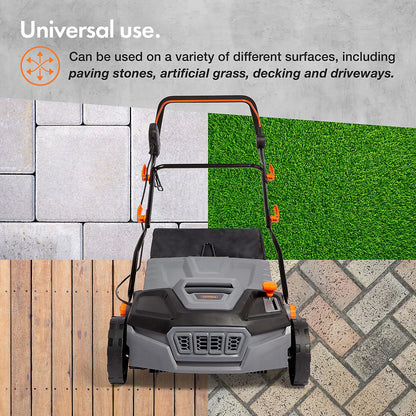 VonHaus Artificial Grass Brush 1800W, Electric Artificial Grass/Lawn Sweeper Cleaner Machine